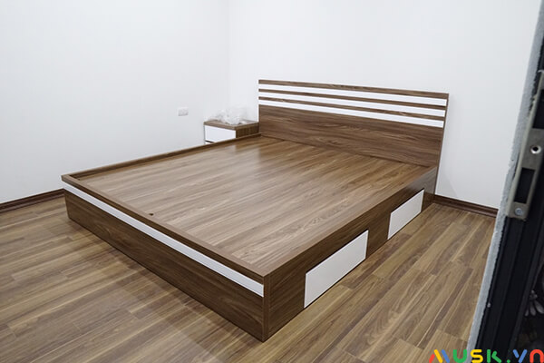 Lựa chọn kích thước giường gỗ công nghiệp phù hợp
