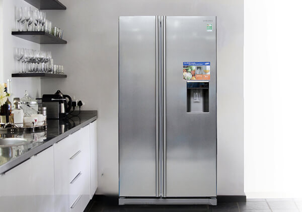 Kích thước tủ lạnh Side by Side Samsung chuẩn