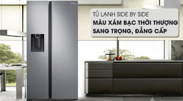 Tủ lạnh Side By Side Samsung 617 lít
