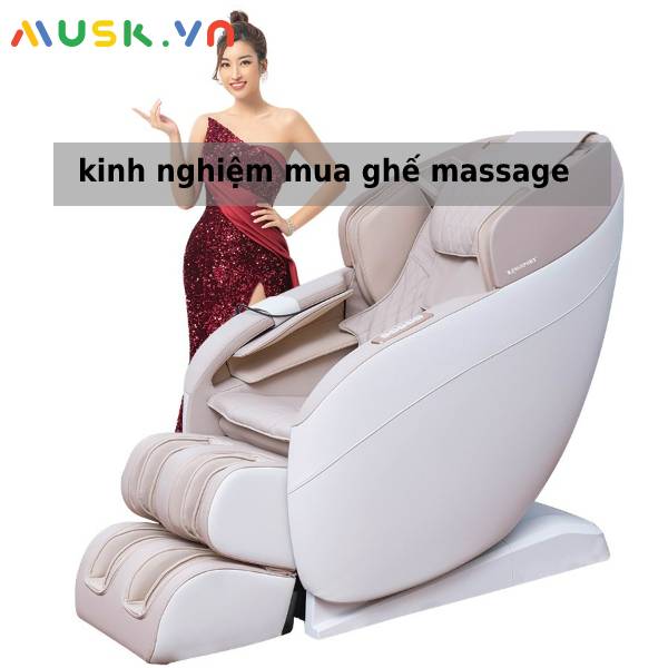 kinh nghiệm mua ghế massage
