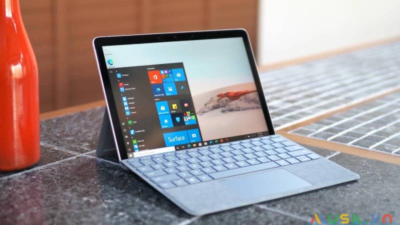 Kiểu dáng và màu sắc của laptop Microsoft Surface Go