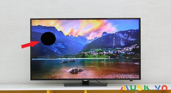 Lỗi màn hình tivi Samsung có nốt đen trên màn hình
