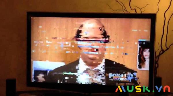Lỗi màn hình tivi Sony bị nhoè hoặc bị nhiễu