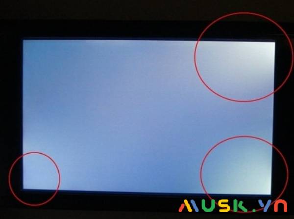 Lỗi ánh sáng trên màn hình tivi Sony phân bổ không đều