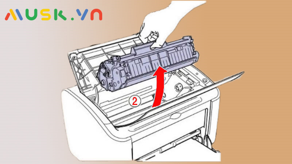 cách khắc phục máy in báo kẹt giấy nhưng không có giấy bên trong