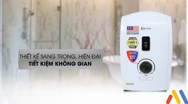 Có nên dùng máy nước nóng trực tiếp máy nước nóng trực tiếp Centon 4500W GD600ESP FL EMC