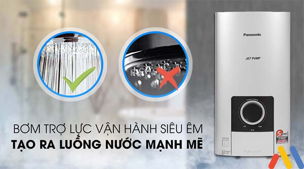 Có nên dùng máy nước nóng trực tiếp máy nước nóng trực tiếp Panasonic 4500W DH- 4NP1VS