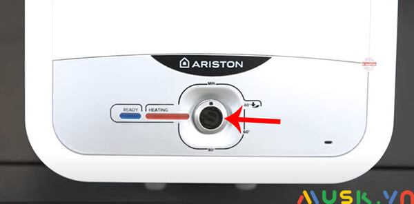 cách sử dụng và điều chính nhiệt độ máy nước nóng Ariston