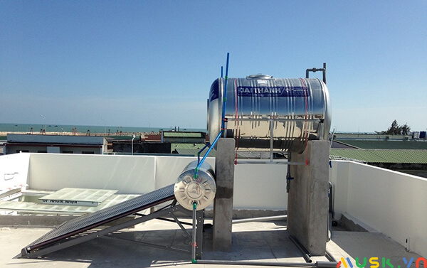 Vị trí thích hợp lắp đặt máy nước nóng năng lượng mặt trời