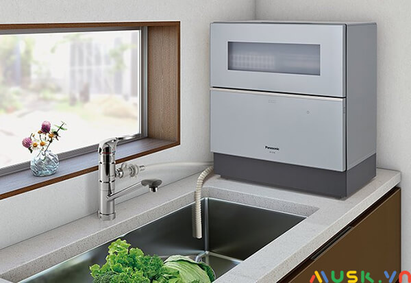 hướng dẫn sử dụng máy rửa bát panasonic: Máy rửa bát Panasonic có công suất vận hành mạnh mẽ, bền bỉ