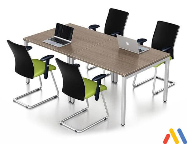 kích thước bàn ghế văn phòng thích hợp
