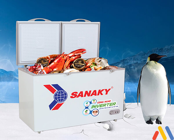 cách sử dụng và bảo quản thực phẩm của tủ đông sanaky