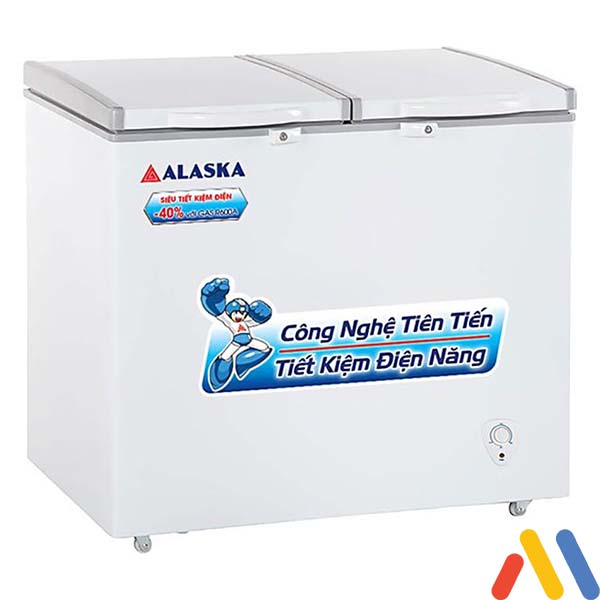 Nên mua tủ đông loại nào tốt? Tủ đông thương hiệu Alaska BCD-4567N 450 lít