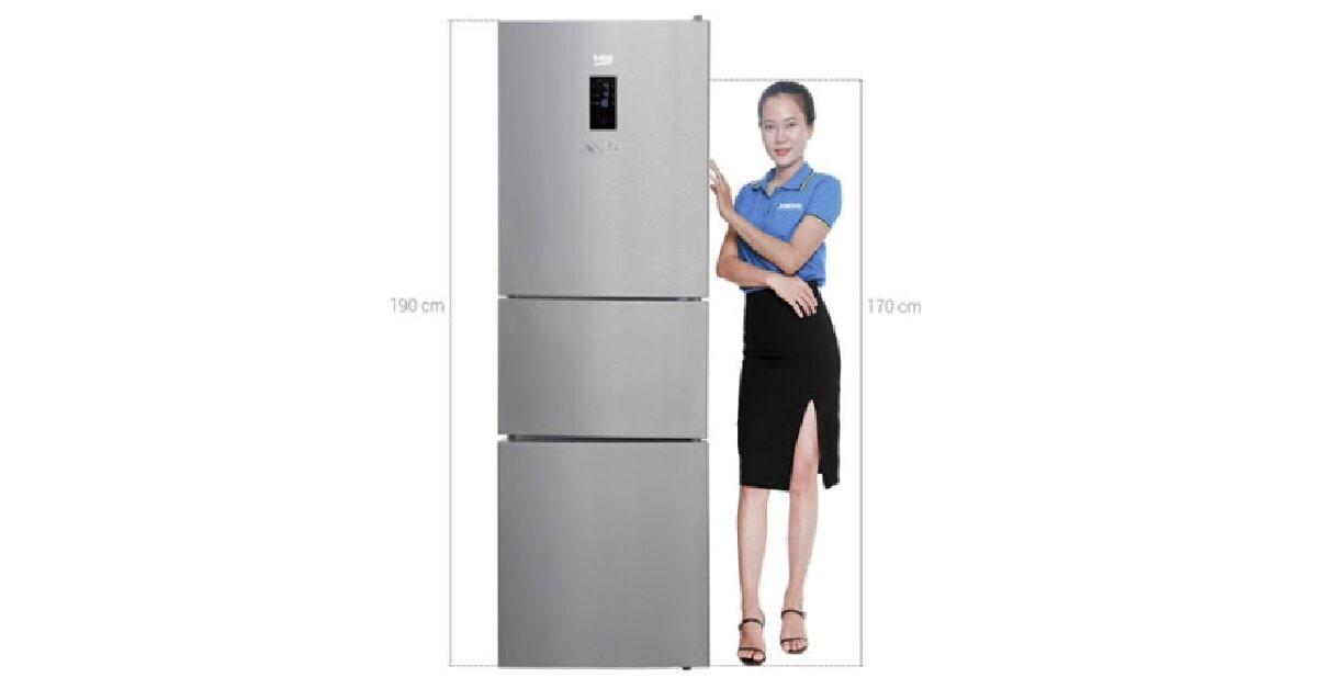 Tủ lạnh Beko Thiết kế gần 2m không phù hợp với người Châu Á