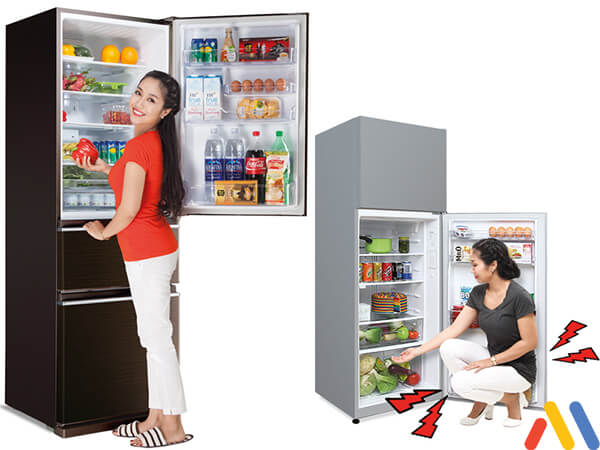 nên mua tủ mát hay tủ lạnh và sự khác biệt về công năng