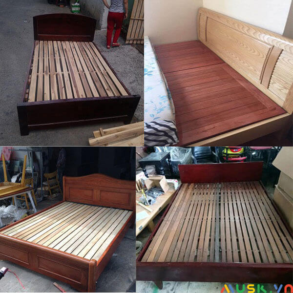 Quy trình thu mua giường gỗ cũ luôn minh bạch rõ ràng