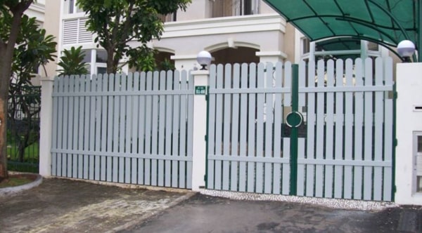 Khi thiết kế cổng rào cần thiết chú ý tới kích thước để cân đối