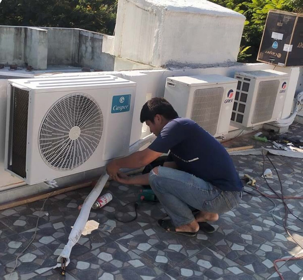 sửa máy lạnh tại nhà quận Tân Phú
