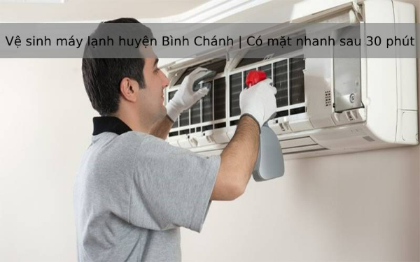 vệ sinh máy lạnh huyện Bình Chánh